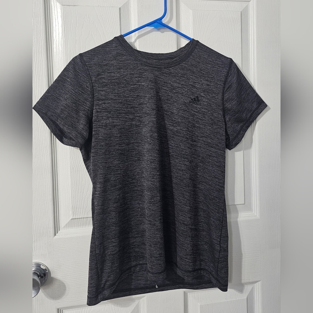 Dark Grey Women's Adidas Golf Shirt Size Medium